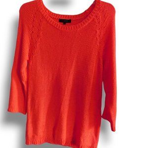 sweater medium orange fluo